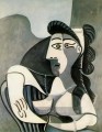 Frau dans un fauteuil Buste 1962 kubist Pablo Picasso